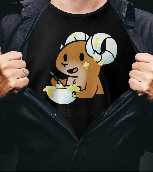 Battering Ram Funny Baking Meme Kitchen Cooking Bowl T-Shirt