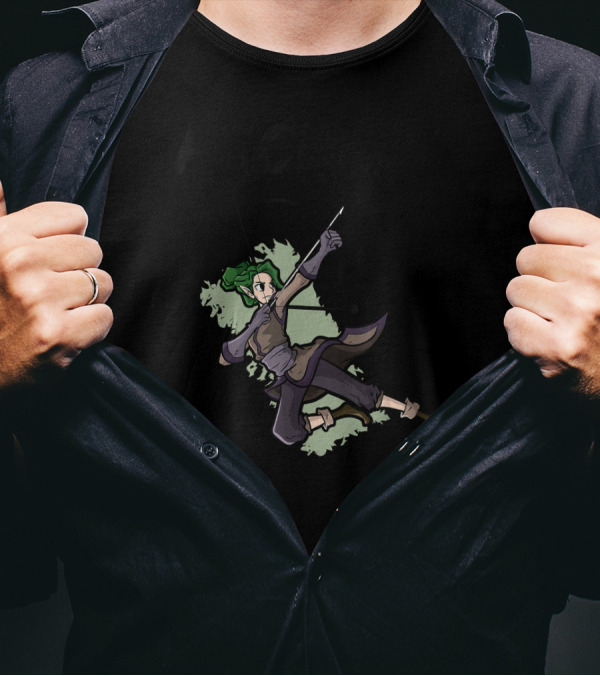 Archery Ranger Hunter Class RPG DND Fun Arc T-Shirt