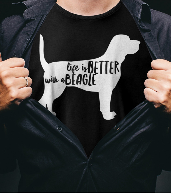 Life Is Better With A Beagle T-Shirt