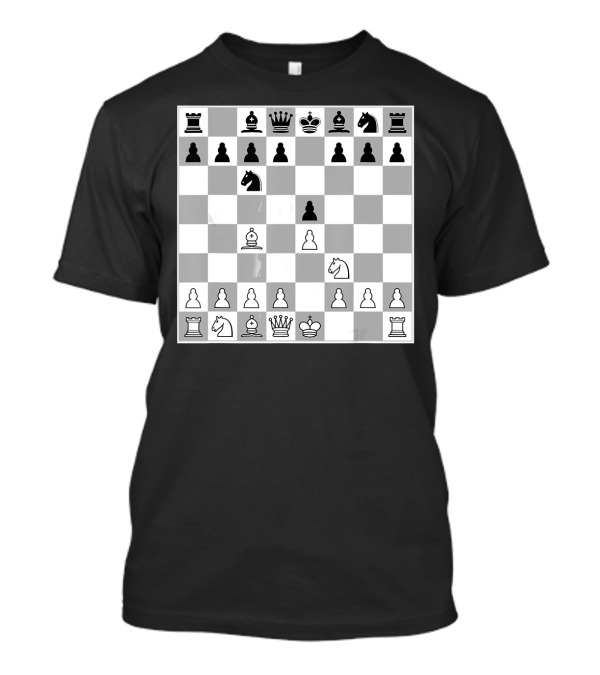 Chess Italian Game E4 Opening Strategy Board T-Shirt