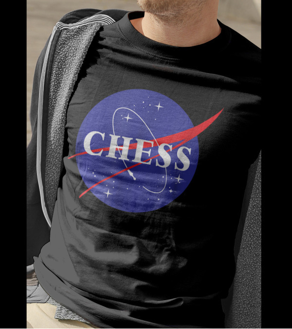 Chess NASA Parody Gift For Chess Player T-Shirt