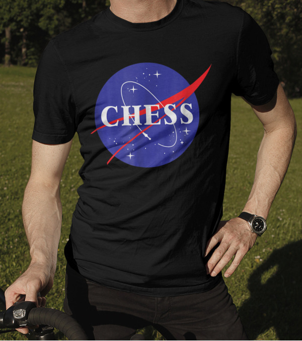 Chess NASA Parody Gift For Chess Player T-Shirt