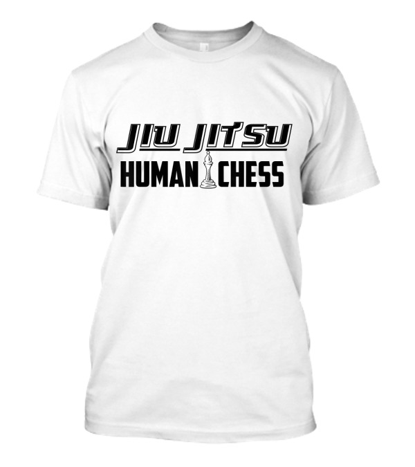 Jiu Jitsu Human Chess Iconic Martial Arts Strategy T-Shirt