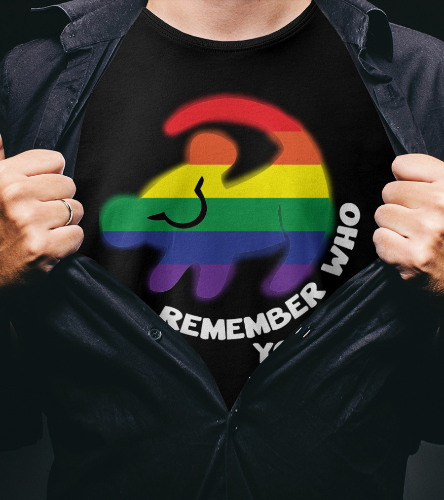 Remember Who You Are Pride Lion T-Shirt