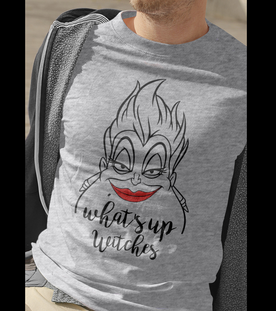 What's Up Witches Ursula Disney Villain T-Shirt