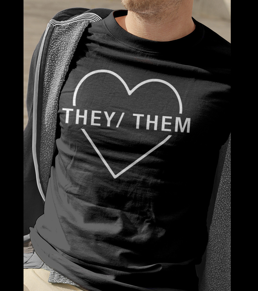 THEY THEM Heart T-Shirt