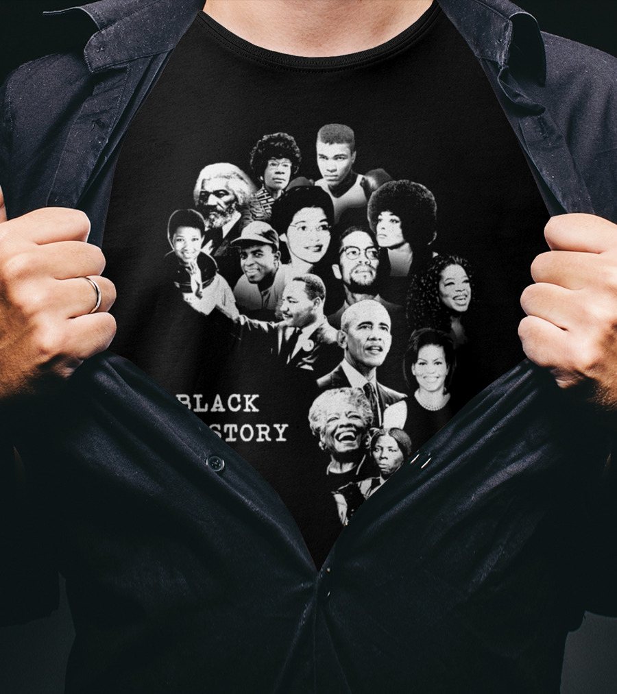 Black History Icons And Influential Figures T-Shirt