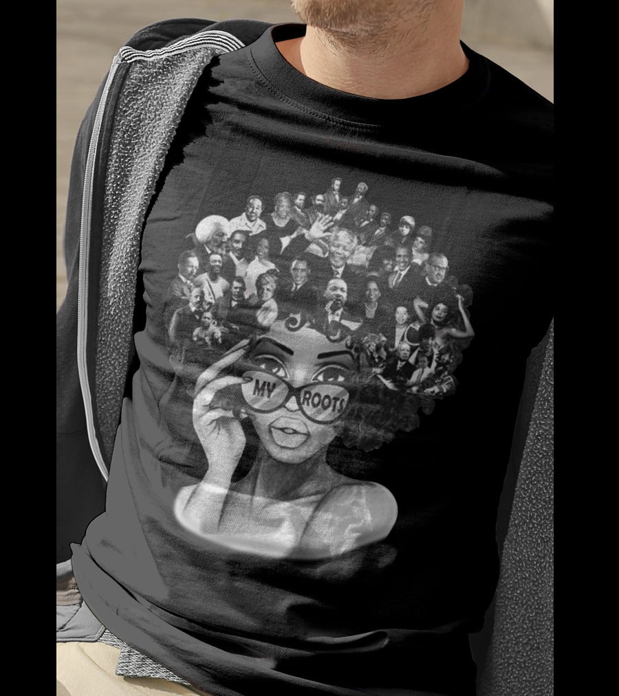 My Roots Influential Icons Collage T-Shirt