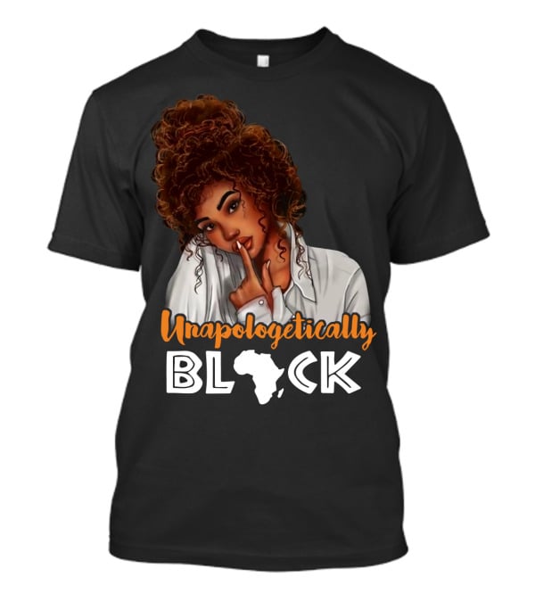 Unapologetically Black African Map T-Shirt