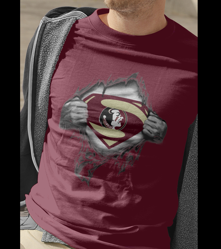 Seminoles Superman Logo Mashup T-Shirt