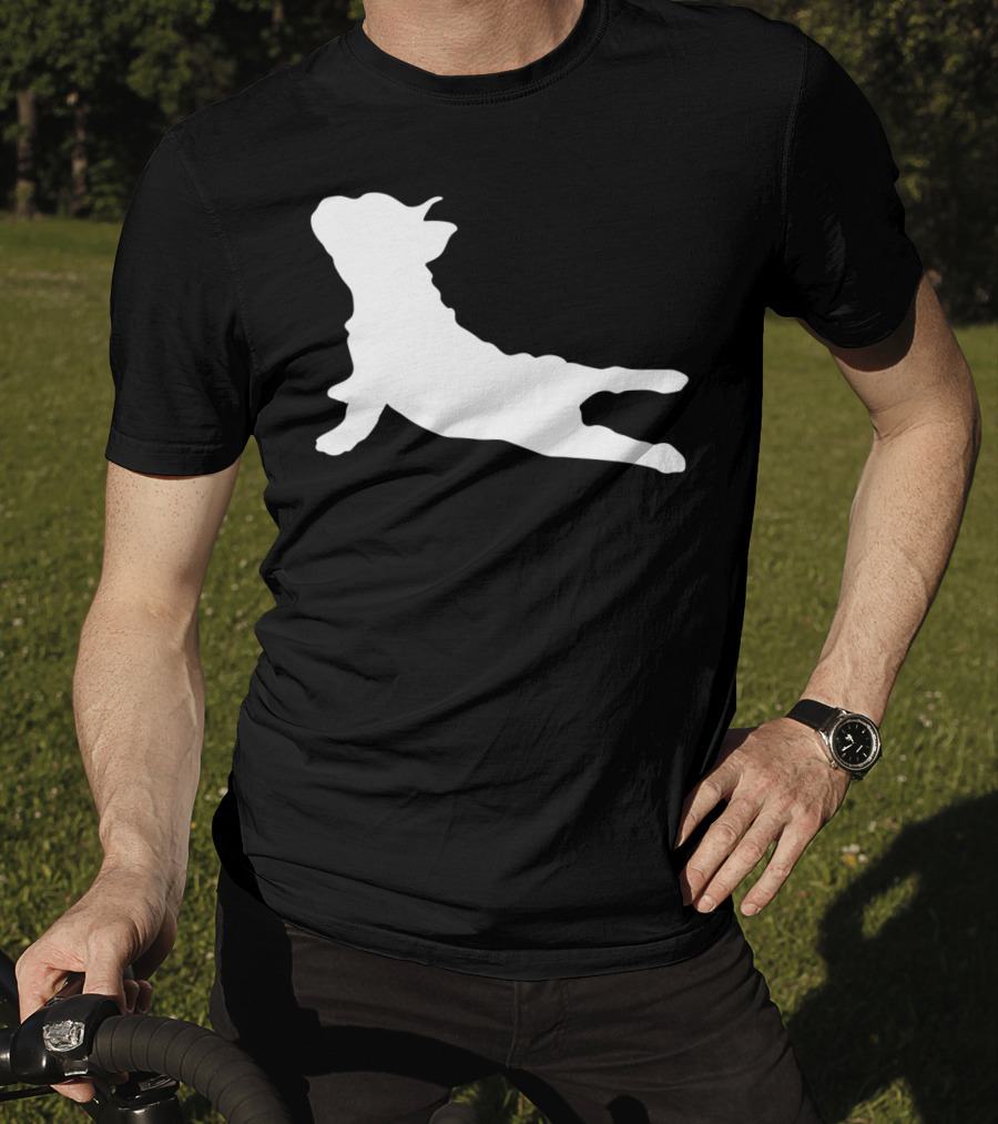 French Bulldog Yoga Pose T-Shirt