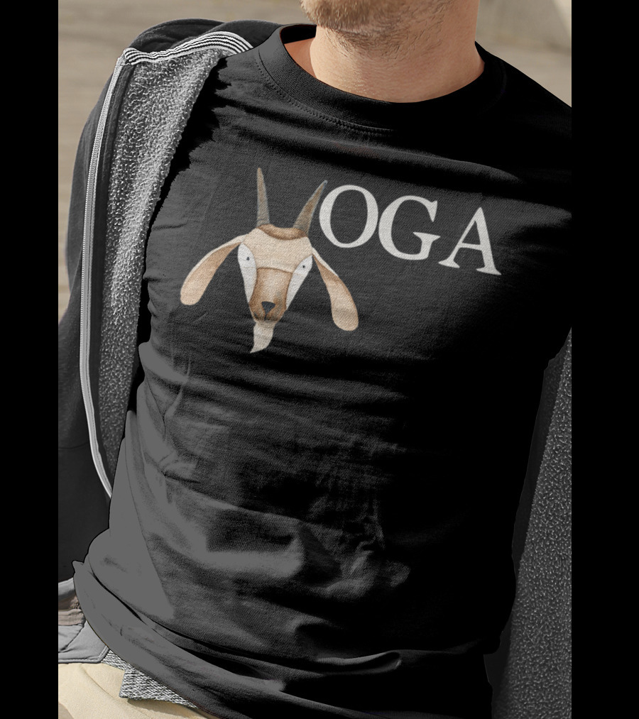 Goat Yoga OGA Funny Gym Class Studio T-Shirt