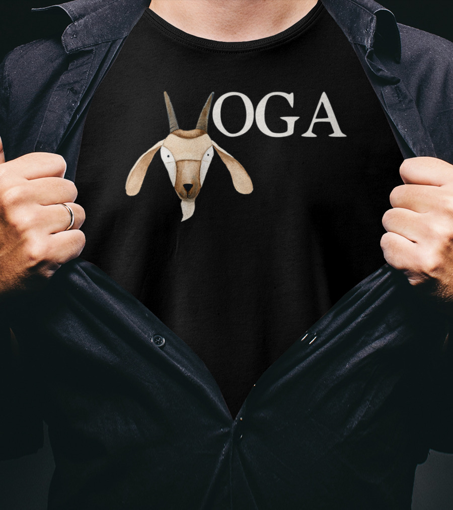 Goat Yoga OGA Funny Gym Class Studio T-Shirt