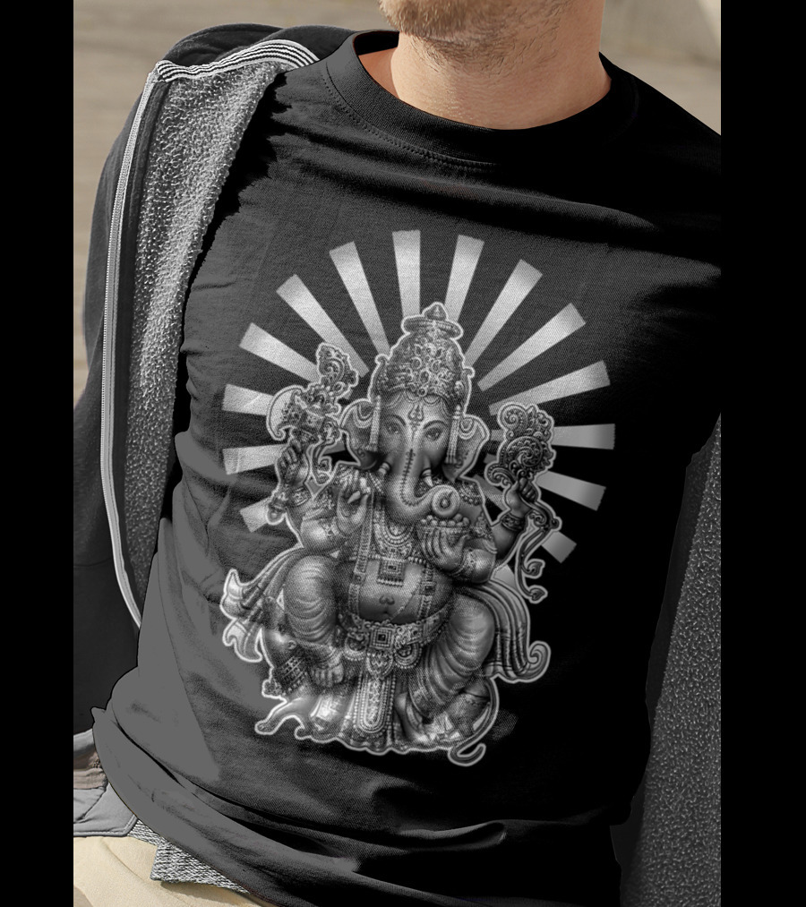 Ganesha Radiant Yoga Pose T-Shirt