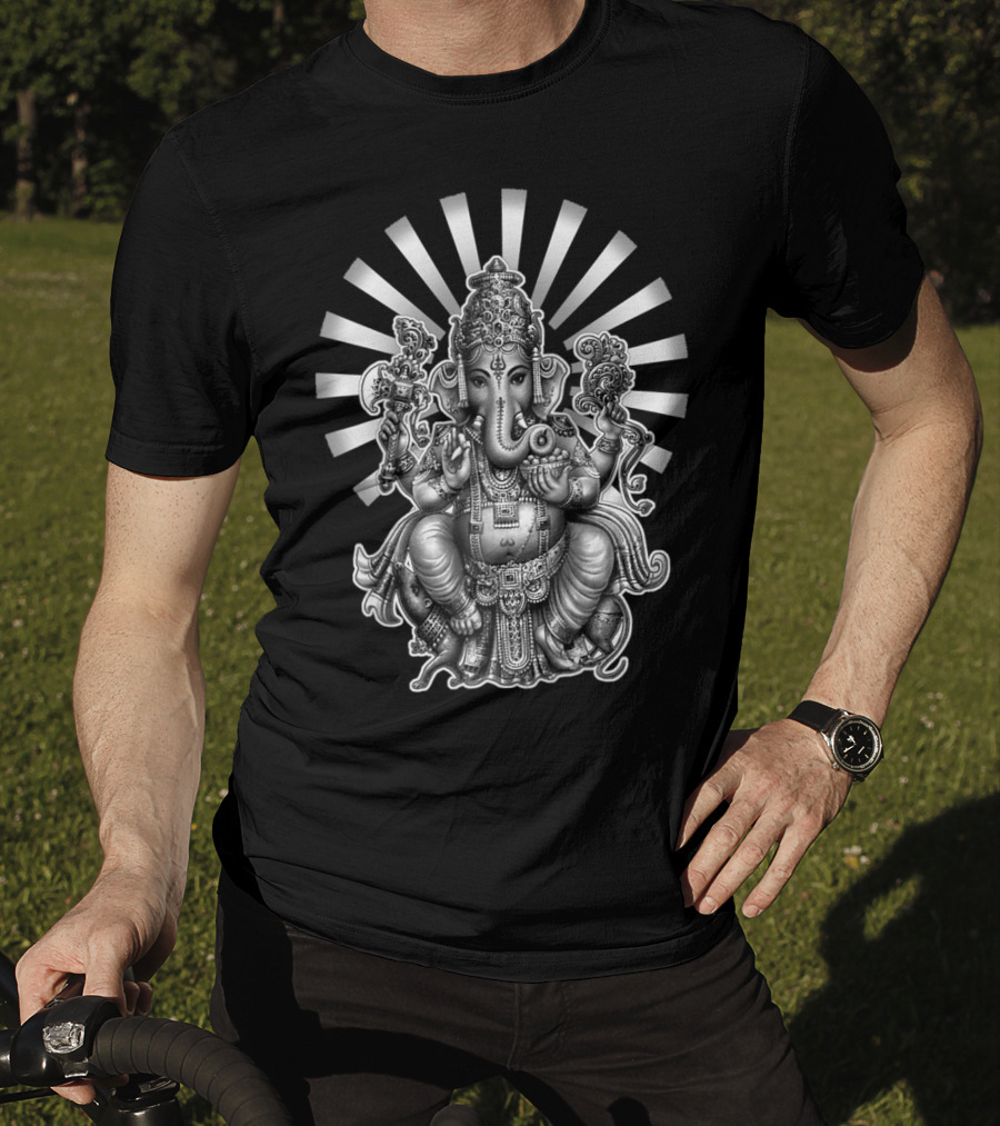 Ganesha Radiant Yoga Pose T-Shirt
