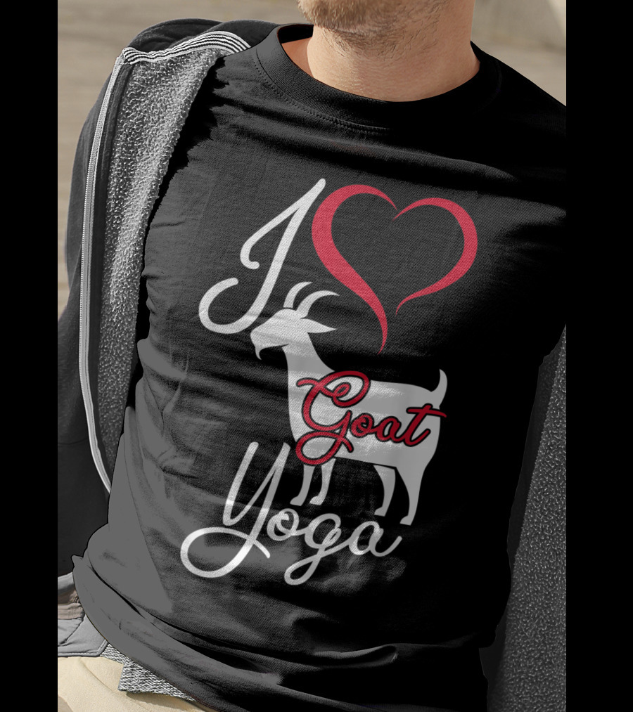 I Love Goat Yoga T-Shirt