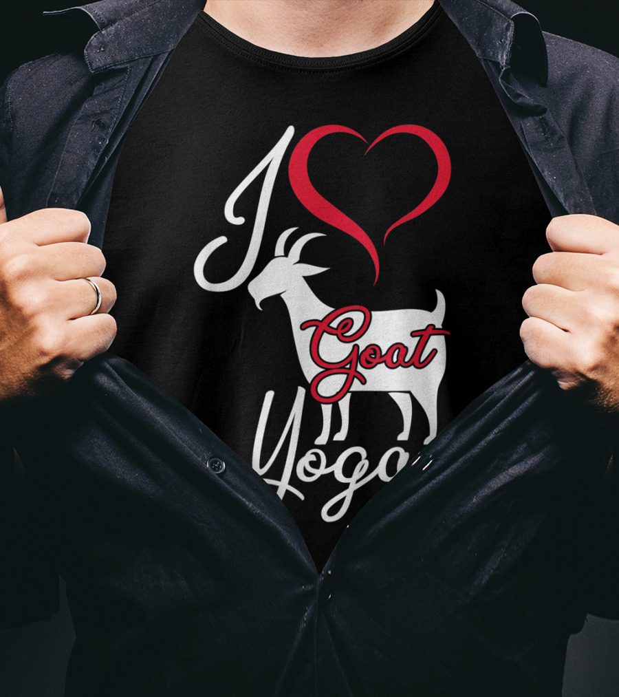 I Love Goat Yoga T-Shirt