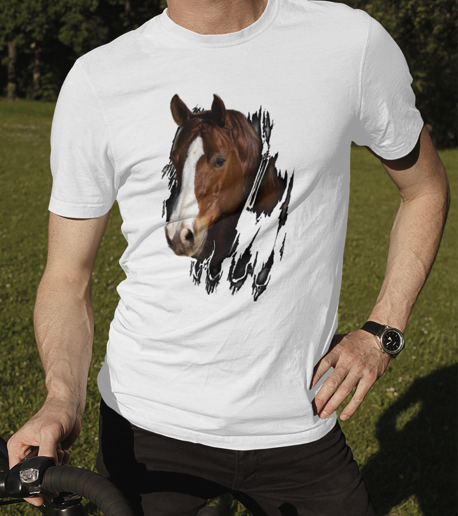 American Quarter Horse Beauty Rugged Elegance T-Shirt