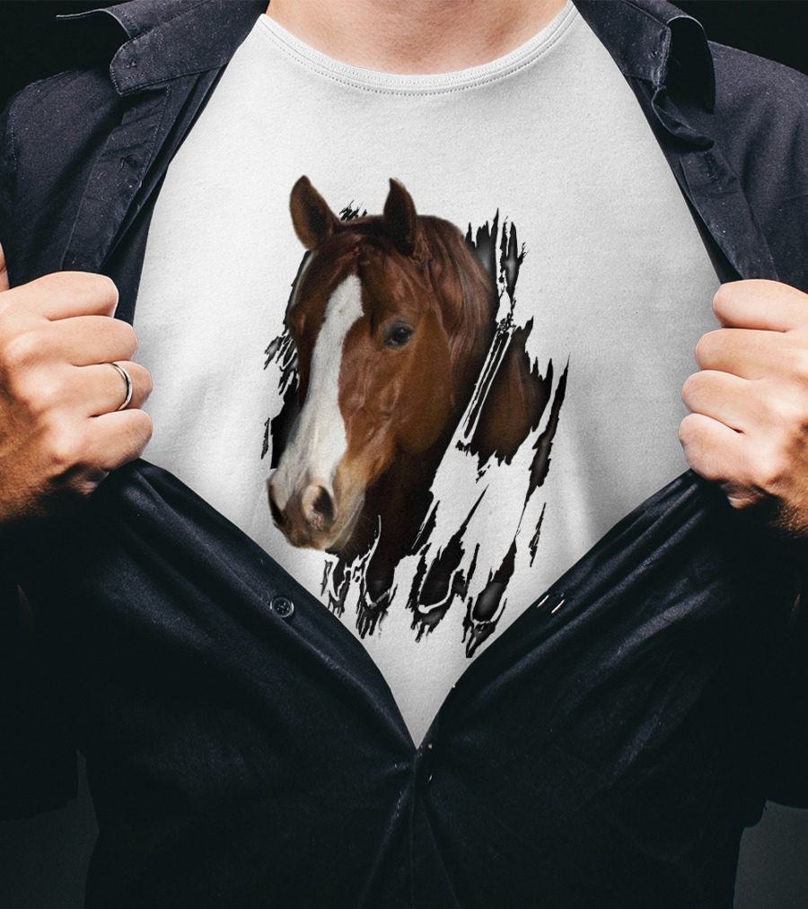 American Quarter Horse Beauty Rugged Elegance T-Shirt