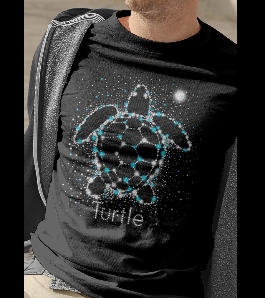 Sea Turtle Light Starry T-Shirt