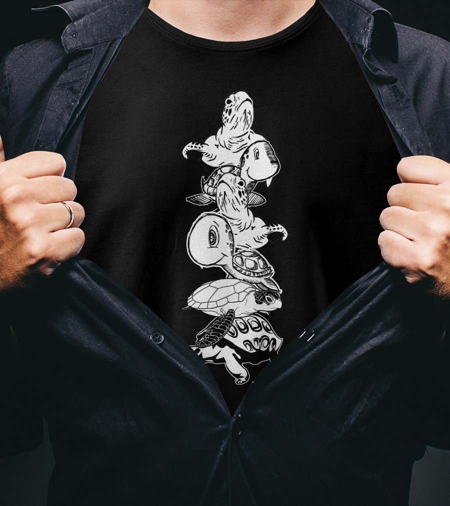 Turtles Evolution Stack T-Shirt