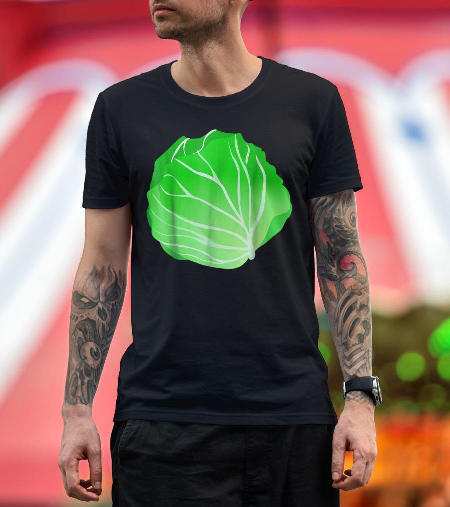 Cabbage Veggie Salad Halloween Costume Leafy T-Shirt
