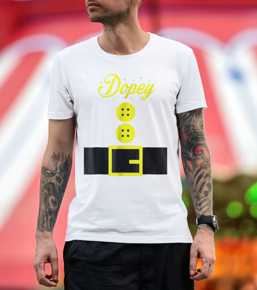 Dopey Dwarf Halloween Costume Matching Group T-Shirt