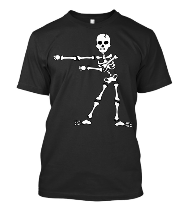 Floss Dance Skeleton Flossing Halloween Move T-Shirt