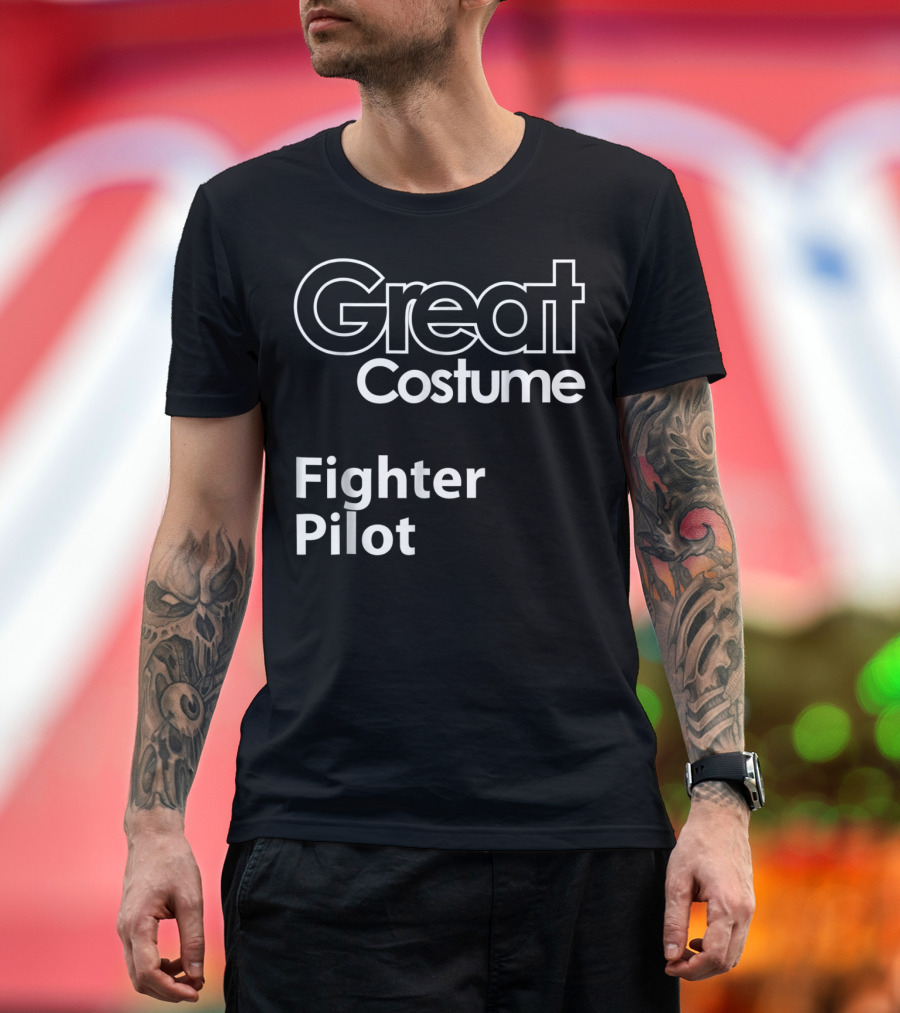 Great Costume Fighter Pilot T-Shirt