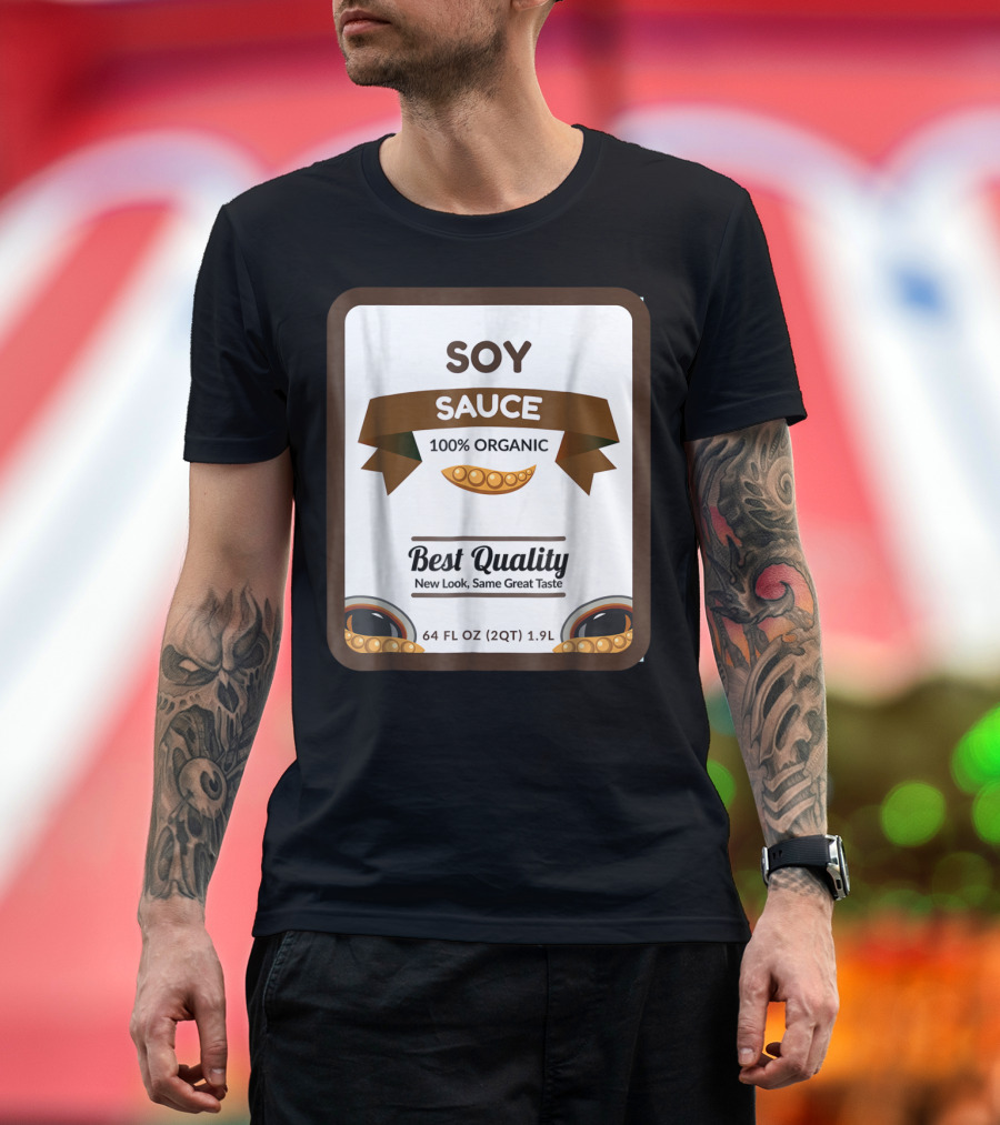 SOY SAUCE 100% ORGANIC BEST QUALITY 64 FL OZ (2QT) 1.9L T-Shirt