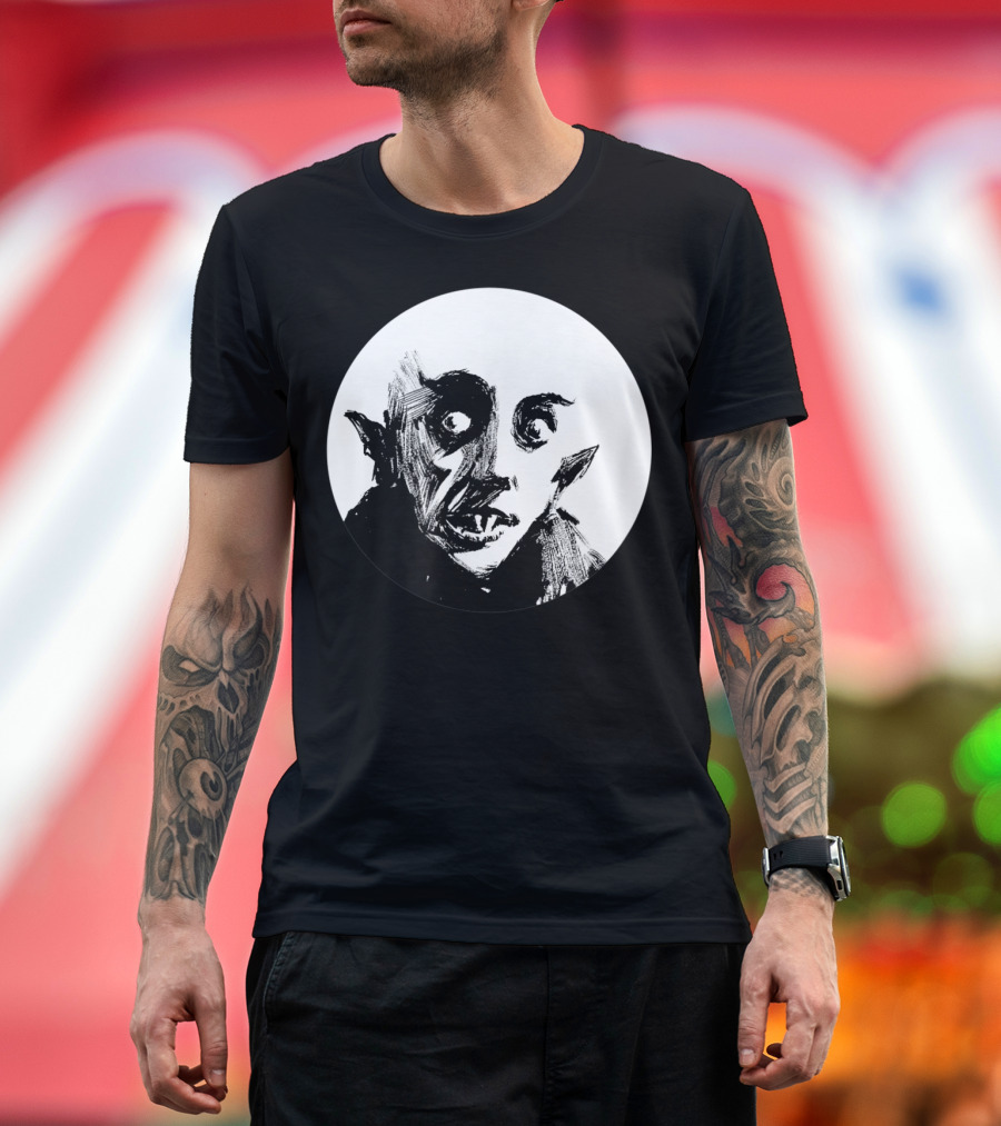 Nosferatu Halloween Vampire Monster Dracula Iconic T-Shirt