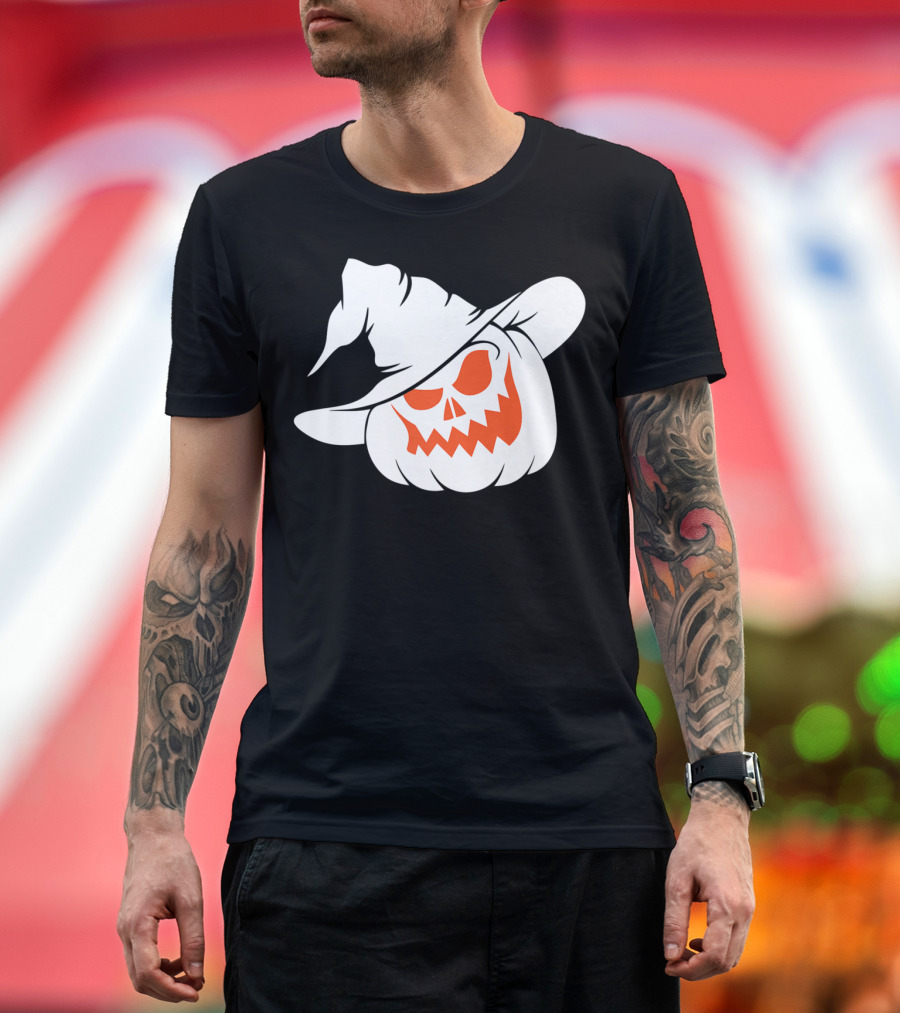 Halloween Pumpkin Witch Jackolantern T-Shirt