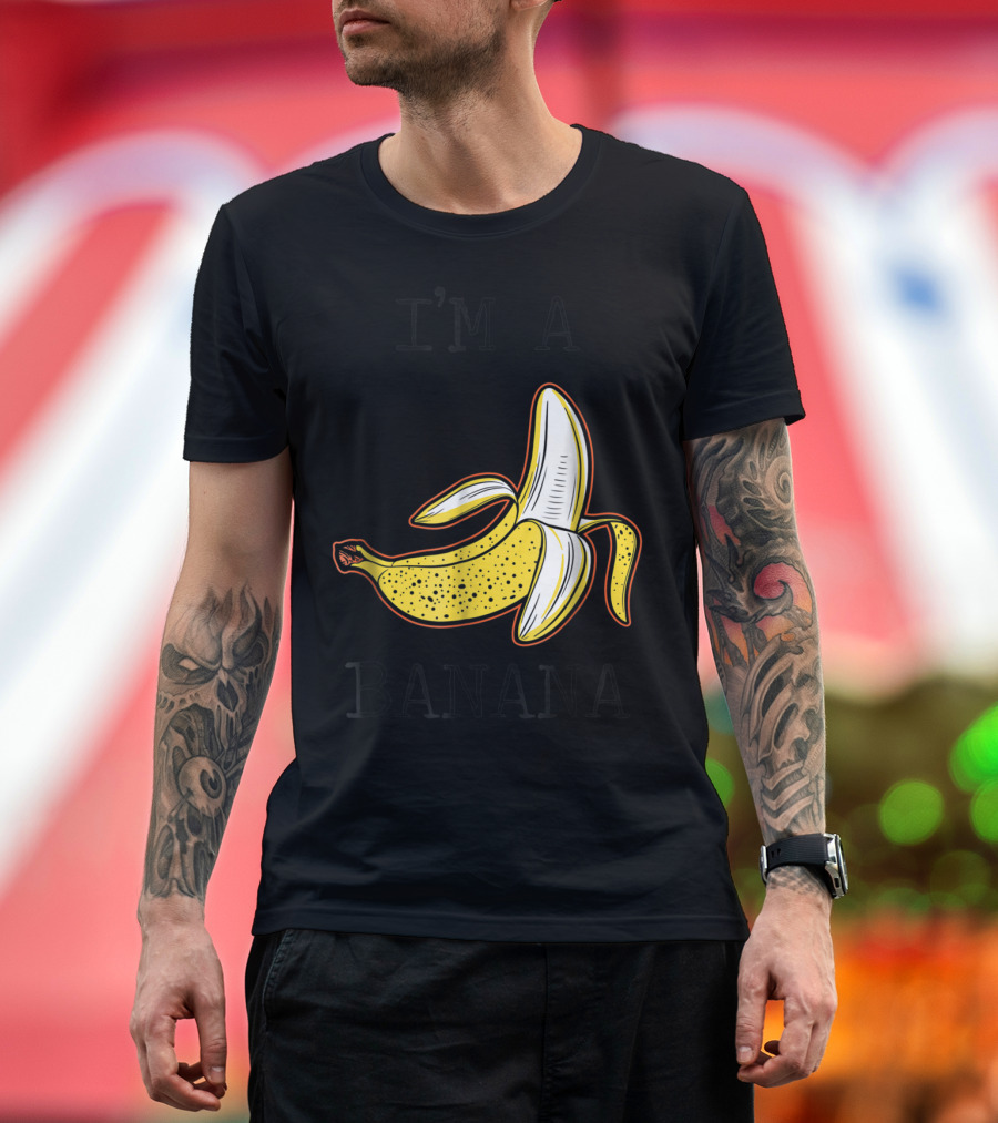 I'm A Banana Halloween Banana I'm A Banana T-Shirt