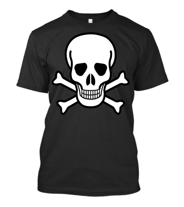 Jolly Roger Skull Crossbones Pirate T-Shirt
