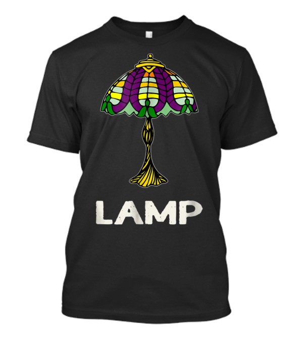 Lamp Halloween Costume Stained Glass Lamp T-Shirt