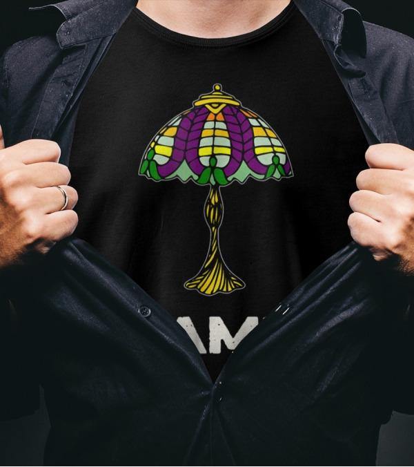 Lamp Halloween Costume Stained Glass Lamp T-Shirt