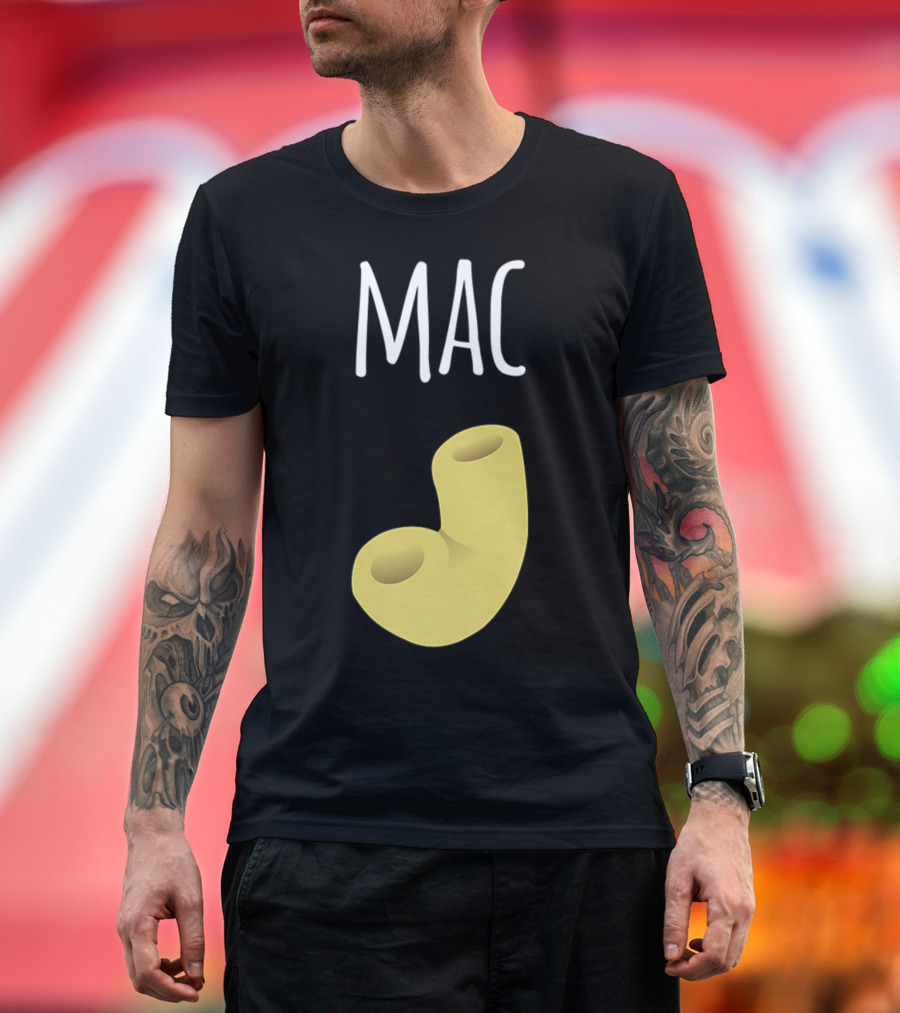 Mac And Cheese Family Halloween Macaroni Noodle T-Shirt