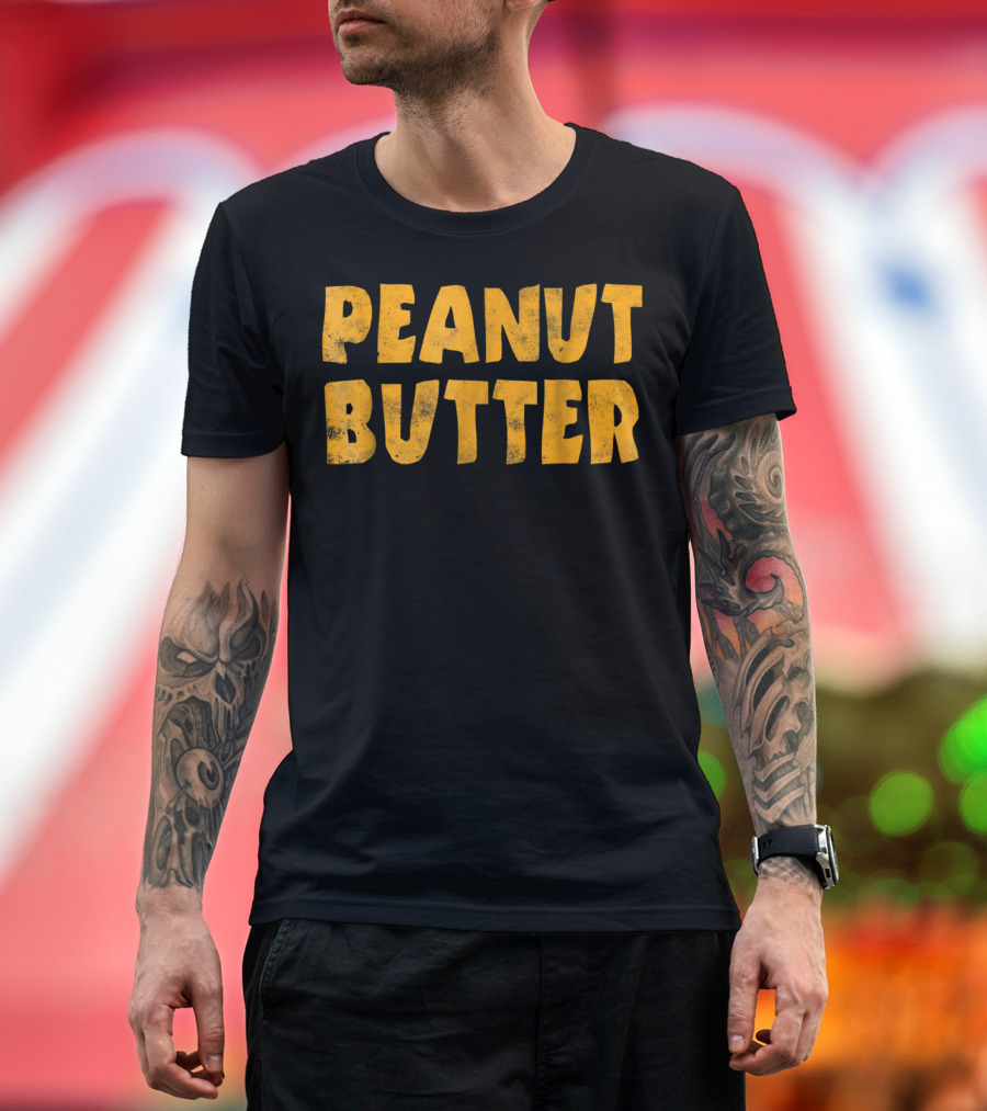 PEANUT BUTTER Fun Retro T-Shirt