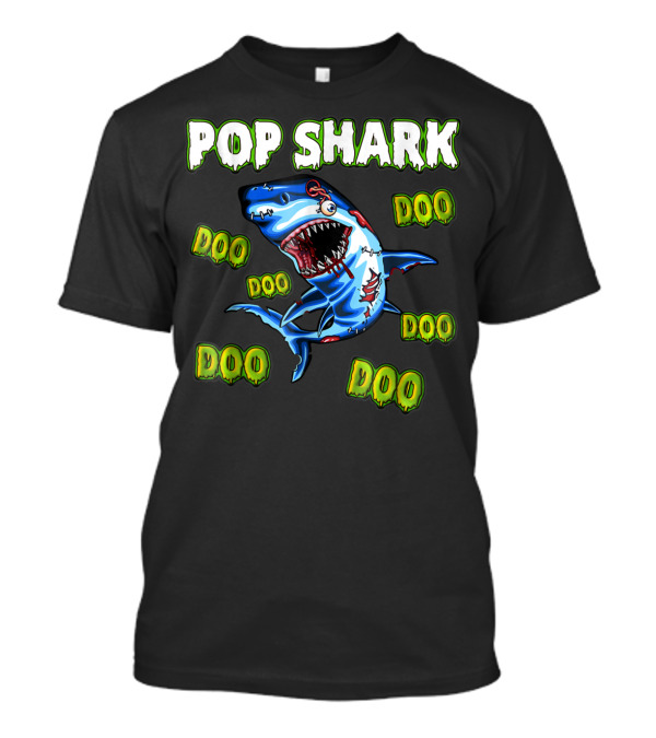 Pop Shark Doo Doo Doo Zombie Monster T-Shirt