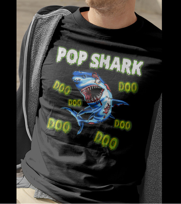 Pop Shark Doo Doo Doo Zombie Monster T-Shirt