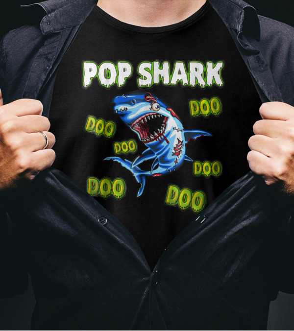Pop Shark Doo Doo Doo Zombie Monster T-Shirt