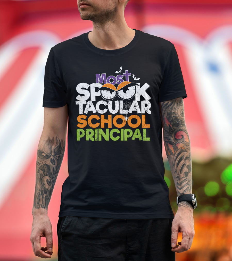 Most Spooktacular School Principal T-Shirt