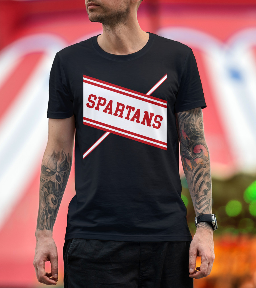 SPARTANS Cheerleader T-Shirt