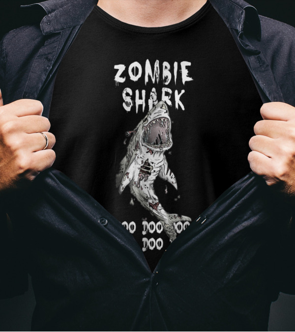 Zombie Shark Doo Doo Doo Doo Doo Doo T-Shirt