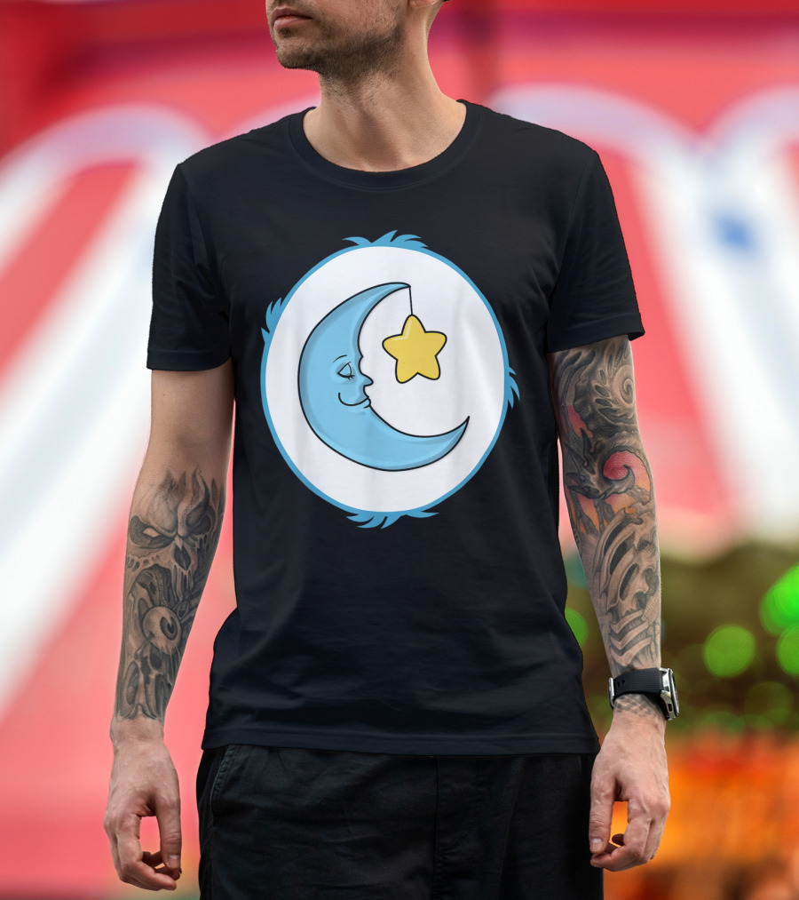 Bedtime Halloween Bear Costume Moon and Star T-Shirt