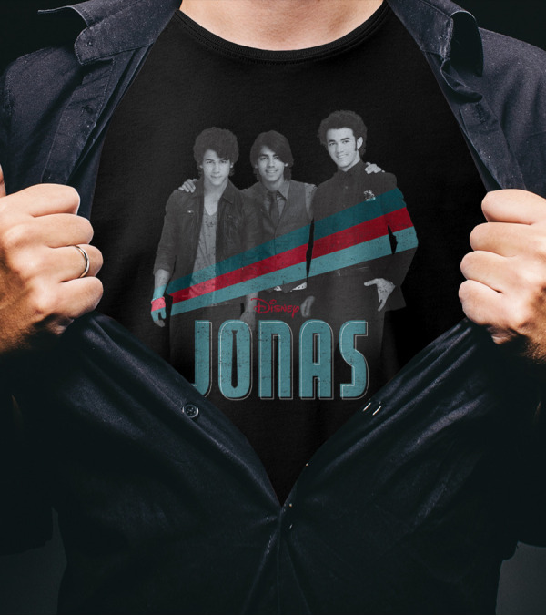 Disney Channel Jonas Nick Joe Kevin T-Shirt