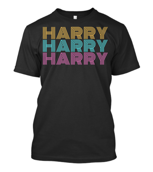 Harry Triple Stripe Multi-Color Lines T-Shirt