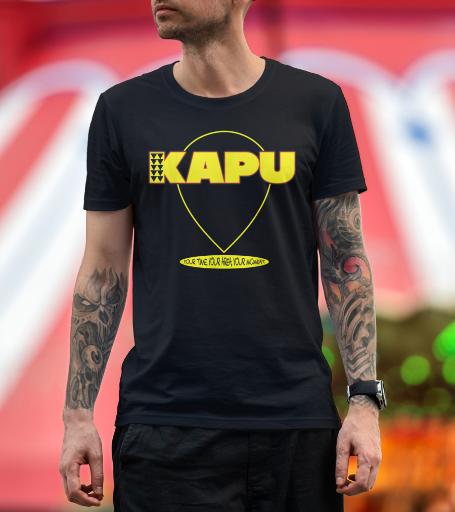 Kapu Your Time Your Area Your Moment Iconic T-Shirt