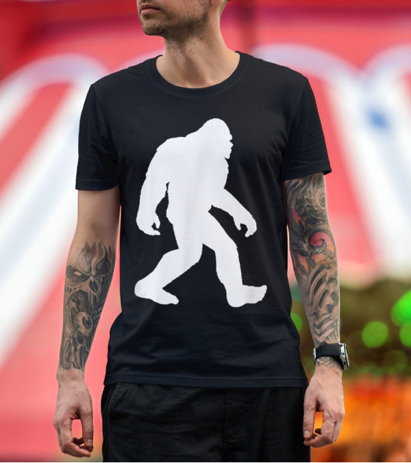 Premium T-Shirt: Classic Bigfoot Sasquatch T-Shirt Classic Bigfoot Sasquatch T-Shirt