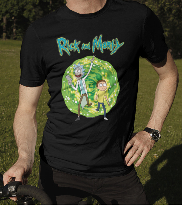 Rick And Morty Portal Adventure T-Shirt